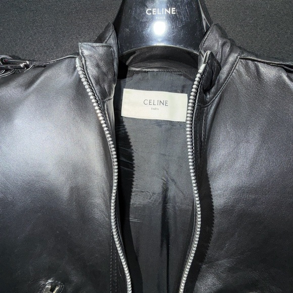 Celine Leather Jumpsuit - Picture 3 of 3